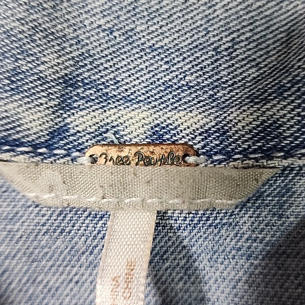 Free People Light Blue Denim Jacket - Picture 8 of 8
